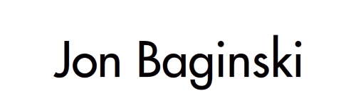 Jon Baginski logo